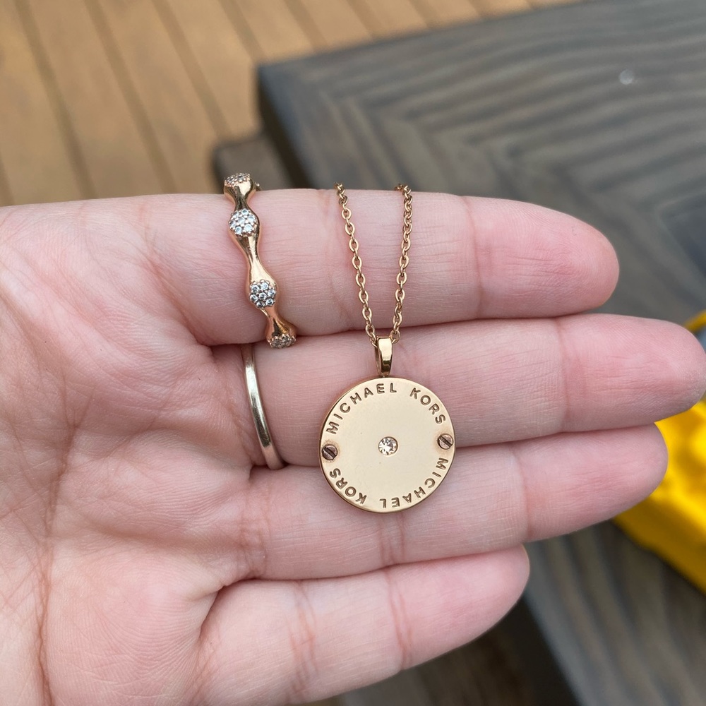 Michael Kors Stainless Steel Necklace